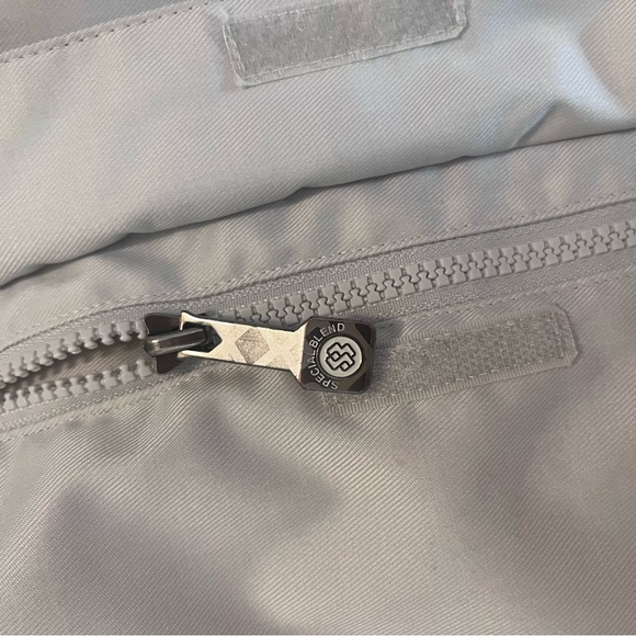 Special Blend Women's Liberty Snowboard Jacket Size Medium Cream Yellow Teal - Picture 12 of 16